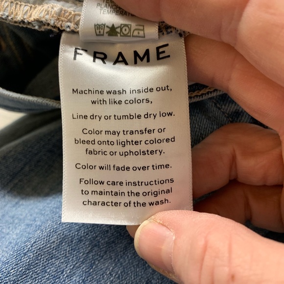 SOLD Frame Denim Blue Le High Skinny Size 26 - Picture 10 of 10